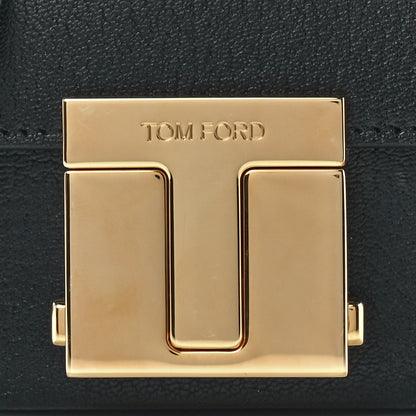 Tom Ford Shiny Goatskin Day Bag Black 6 of 9