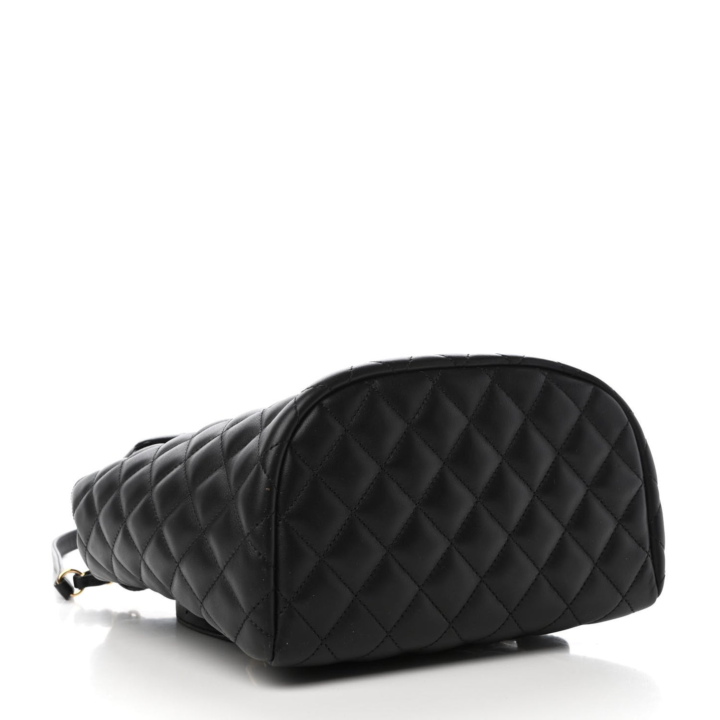 Lambskin Quilted Small Urban Spirit Backpack Black
