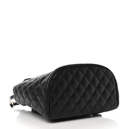 Chanel Lambskin Quilted Small Urban Spirit Backpack Black 4 of 9