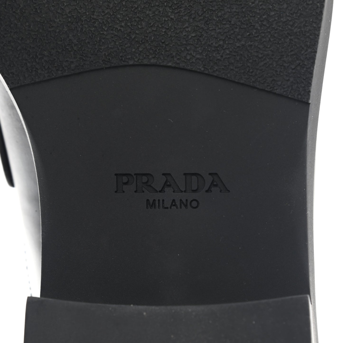 Spazzolato Metal Triangle Logo 40mm Loafer Mules 39 Black