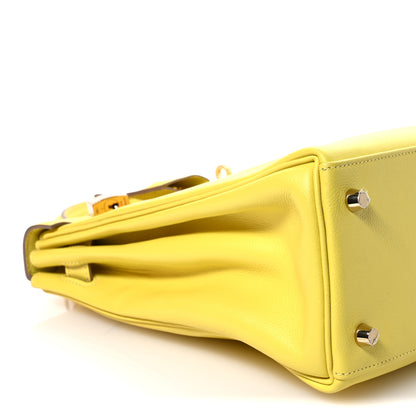 Hermes Evercolor Kelly Retourne 28 Lime 9 of 11