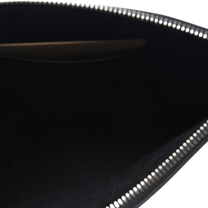 Burberry House Check Derby Peyton Crossbody Clutch Bag Black 4 of 8