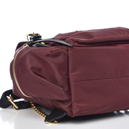 Burberry Nylon Medium Rucksack Backpack Burgundy Red 9 of 16