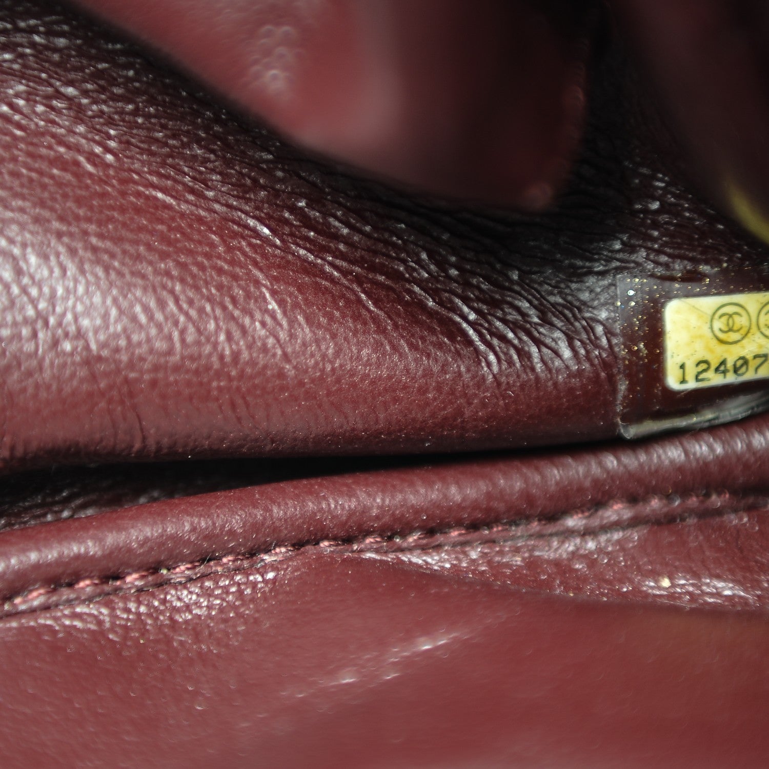 Chanel Aged Calfskin Quilted Large Reissue Camera Case Black 7 of 7