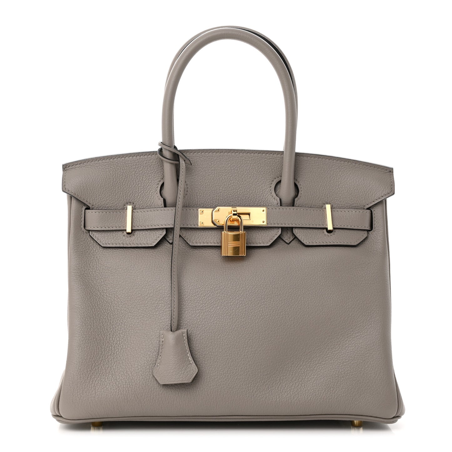 Taurillon Novillo Birkin 30 Gris Asphalte