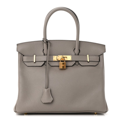Hermes Taurillon Novillo Birkin 30 Gris Asphalte 1 of 10
