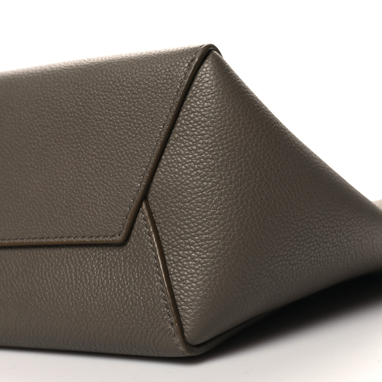 Celine Soft Grained Calfskin Small Sangle Bucket Bag Taupe 10 of 10