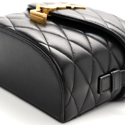 Saint Laurent Lambskin Matelasse Monogram June Box Bag Black 9 of 10