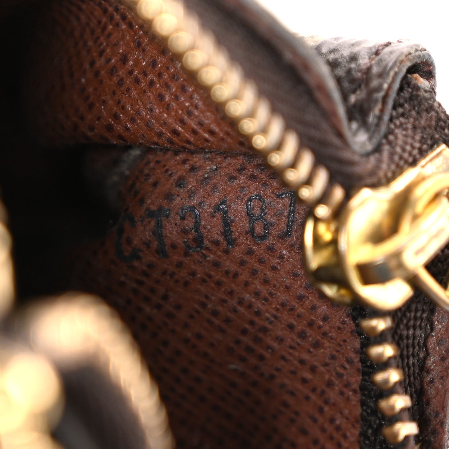 Monogram Key Pouch