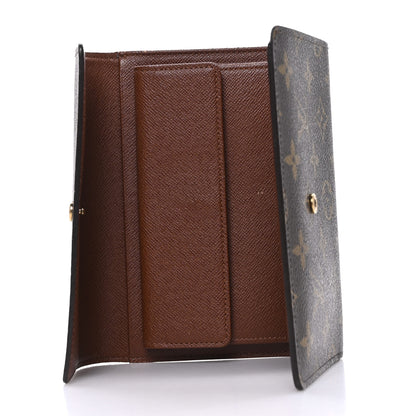 Louis Vuitton Monogram Tri-Fold Compact Wallet 5 of 8