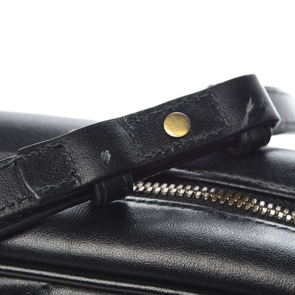 Gucci Calfskin Matelasse Small GG Marmont Chain Shoulder Bag Black 10 of 12