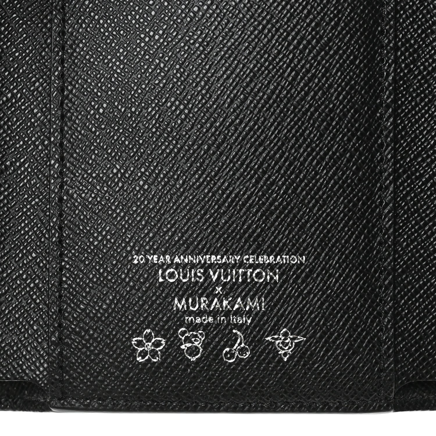 Louis Vuitton LV x TM Monogram Multicolor Victorine Wallet Black 6 of 6