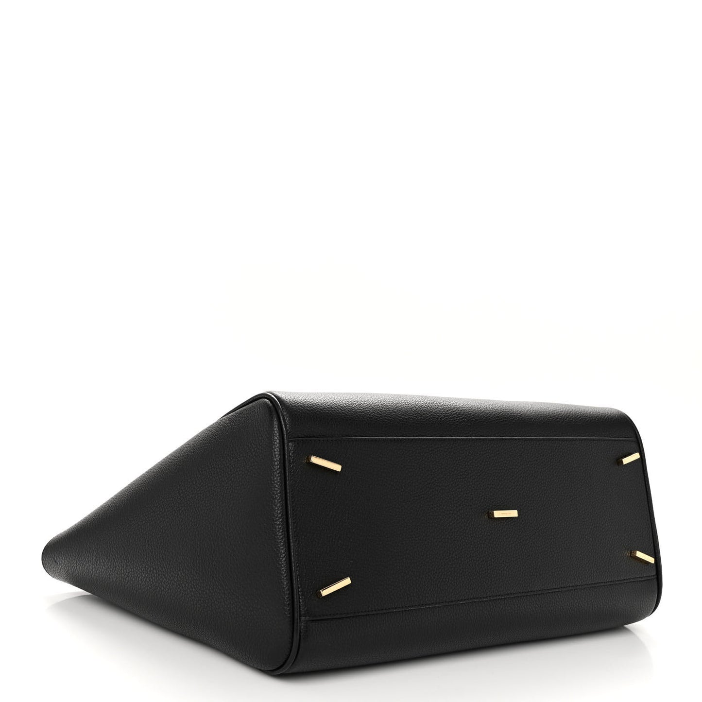 Grainy Calfskin Tote Black