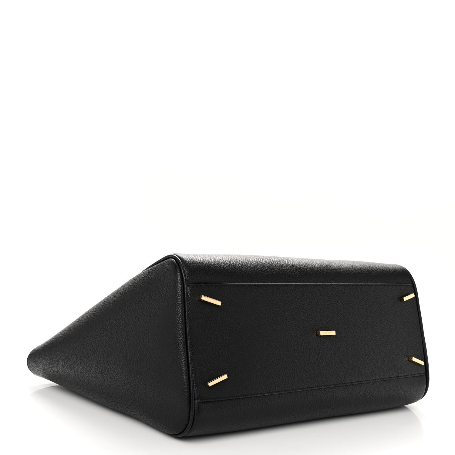 Salvatore Ferragamo Grainy Calfskin Tote Black 4 of 9
