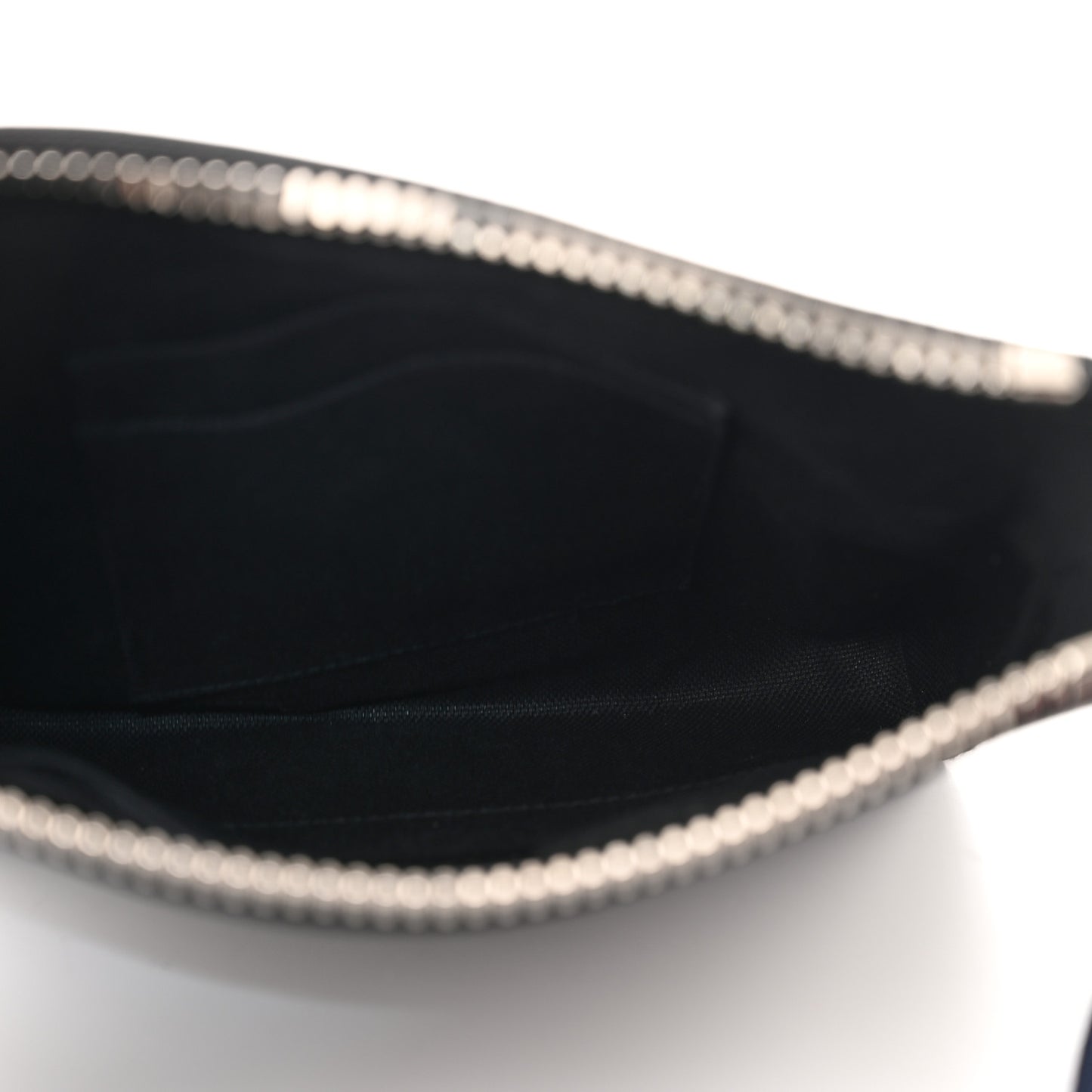 GG Supreme Monogram Web Small Flat Messenger Bag Black Grey