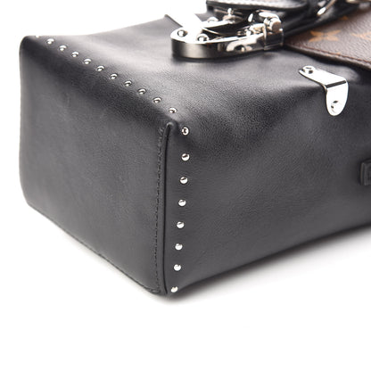 Louis Vuitton Calfskin Monogram Camera Box Black 9 of 10