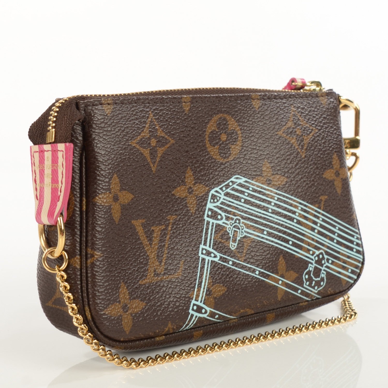 Louis Vuitton Monogram 2014 Christmas Animation Mini Pochette Accessories 3 of 8