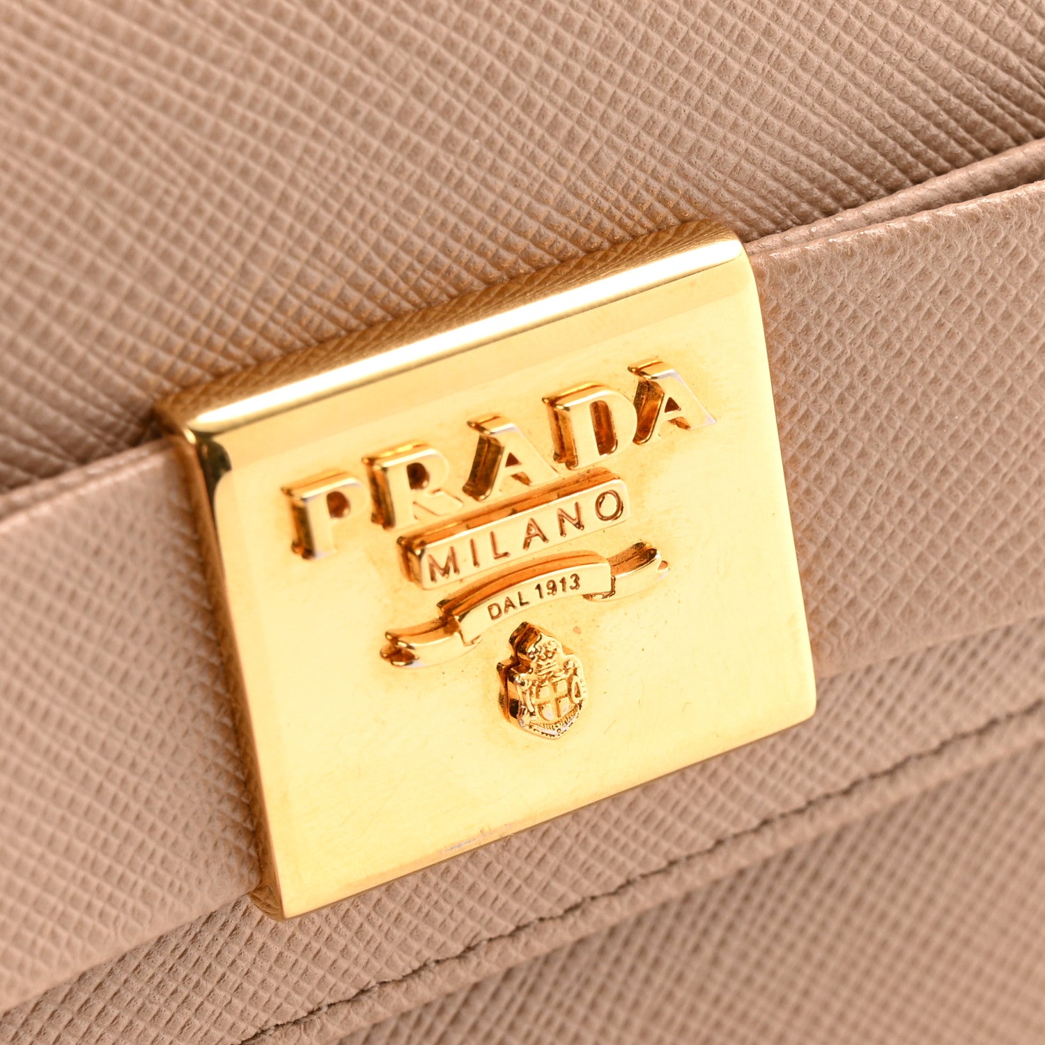 Prada Saffiano Tri-Fold Bow Wallet Cammeo 7 of 8