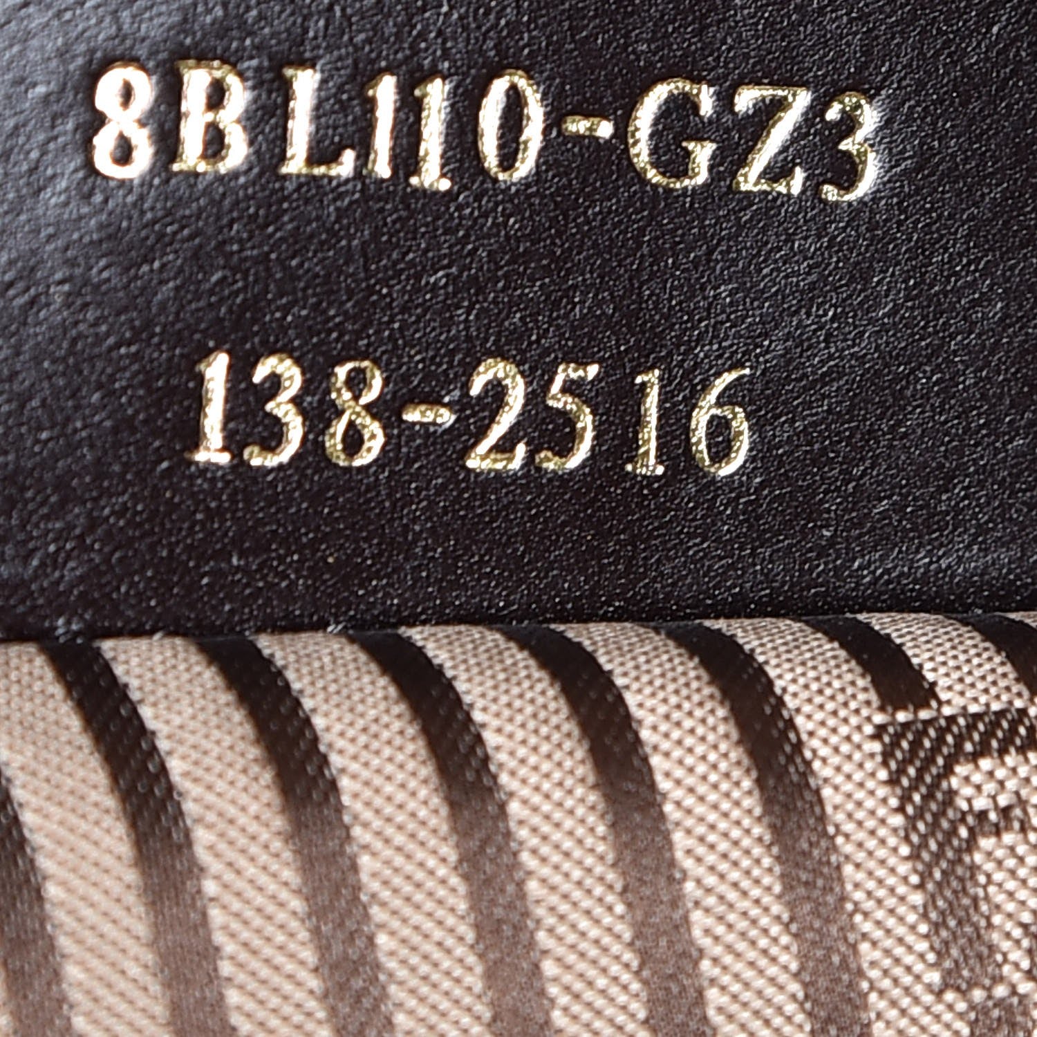 Fendi Vitello Dolce Marmol Large Chameleon Tote Camel 8 of 10