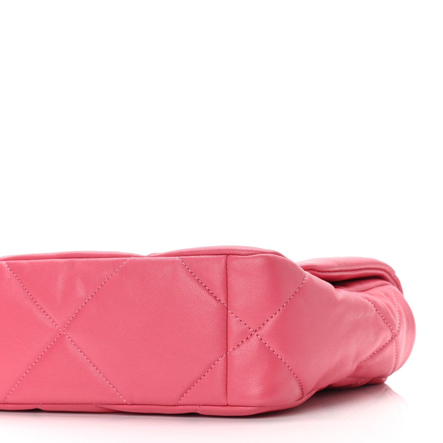 Chanel Lambskin Quilted Medium Chanel 19 Flap Pink 10 of 11