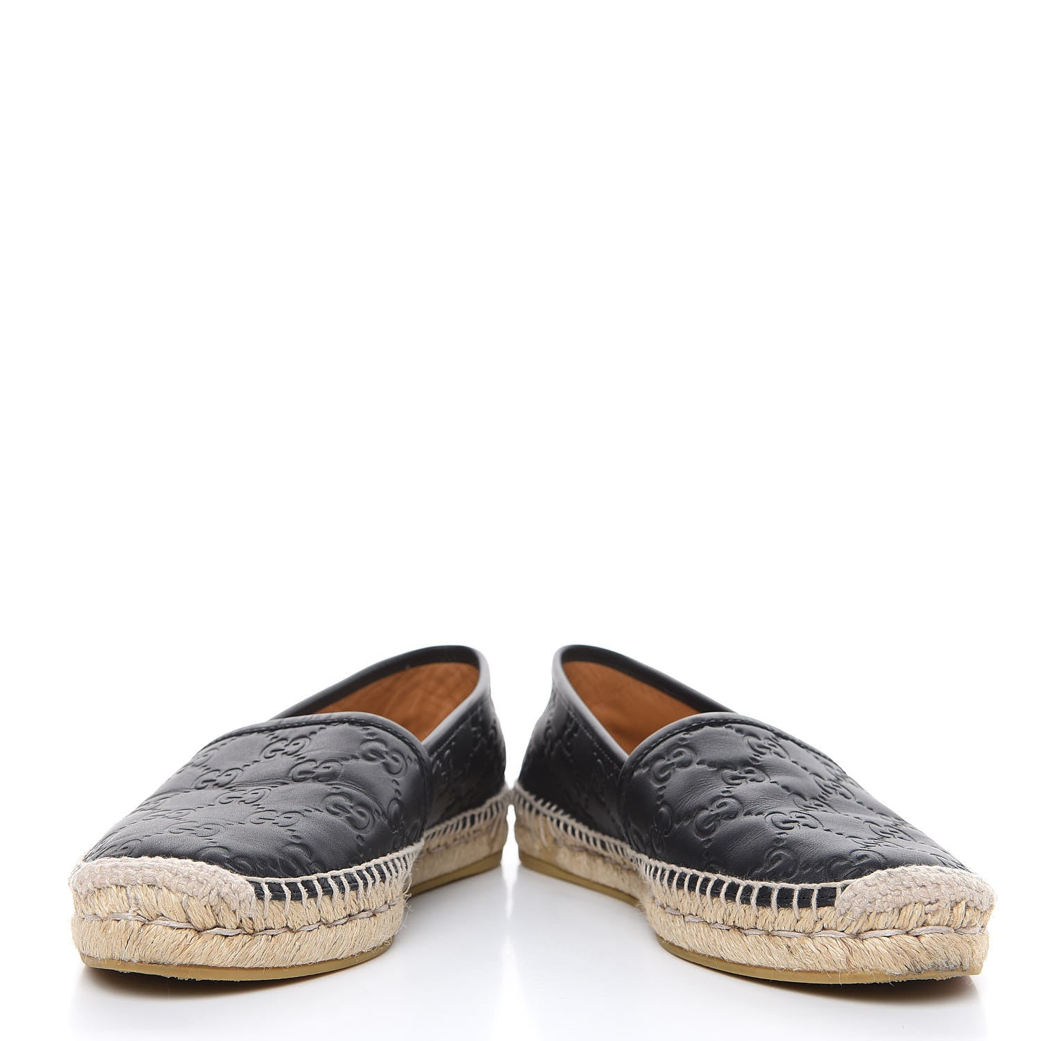 Gucci Guccissima Signature Espadrilles 37 Black 5 of 11