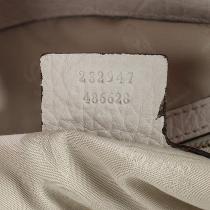 Gucci Monogram Bamboo Bar Medium Tote Off White 7 of 7