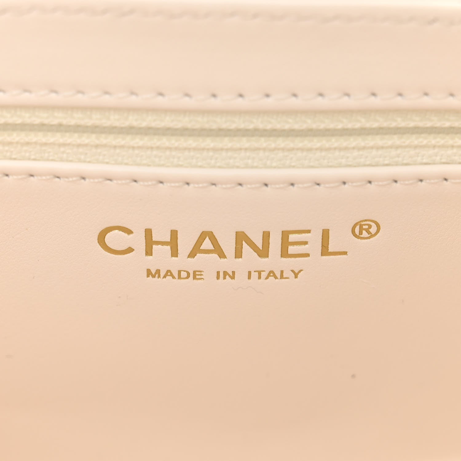 Chanel Shiny Aged Calfskin Quilted Nano Kelly Shopper White 7 of 11