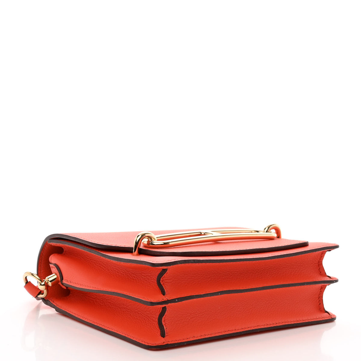 Hermes Evercolor Mini Sac Roulis Orange Poppy 4 of 11