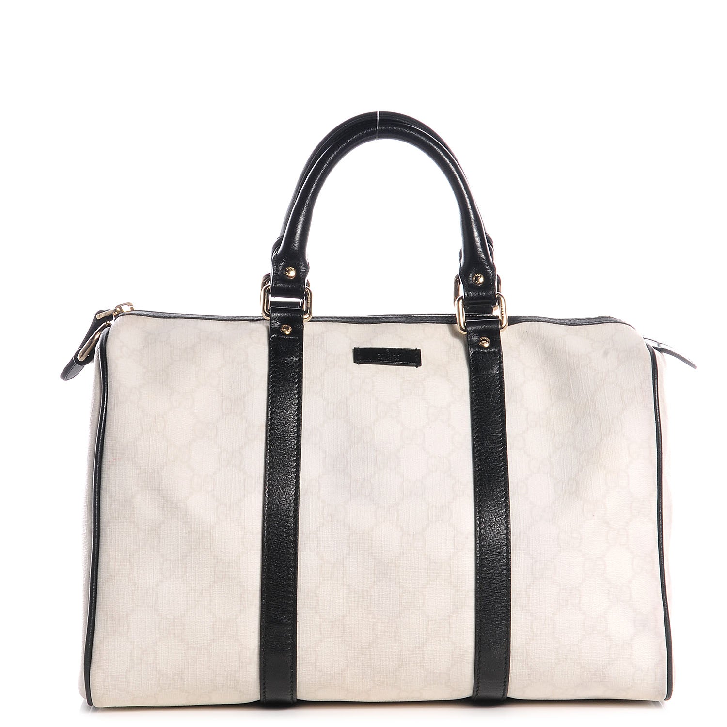Gucci Monogram Joy Medium Boston Black Trim 1 of 7