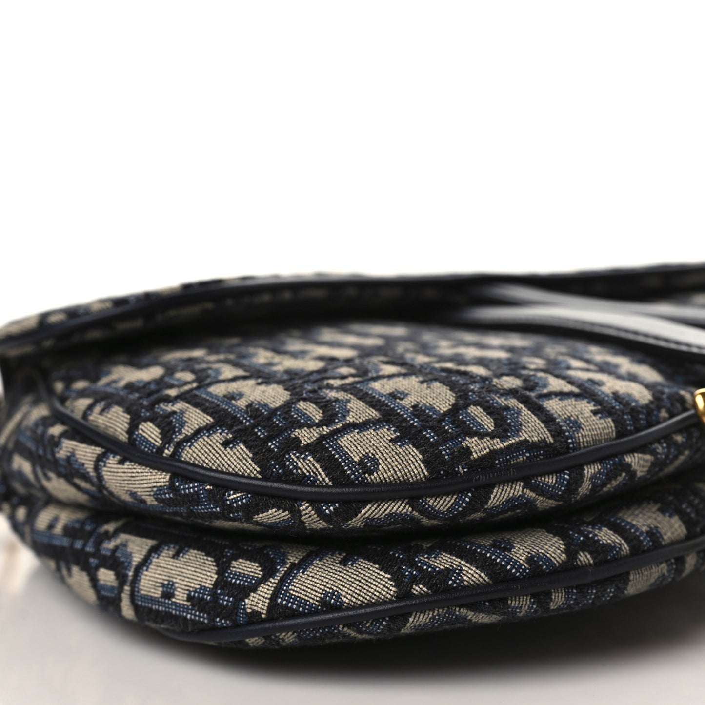 Oblique Saddle Bag Blue
