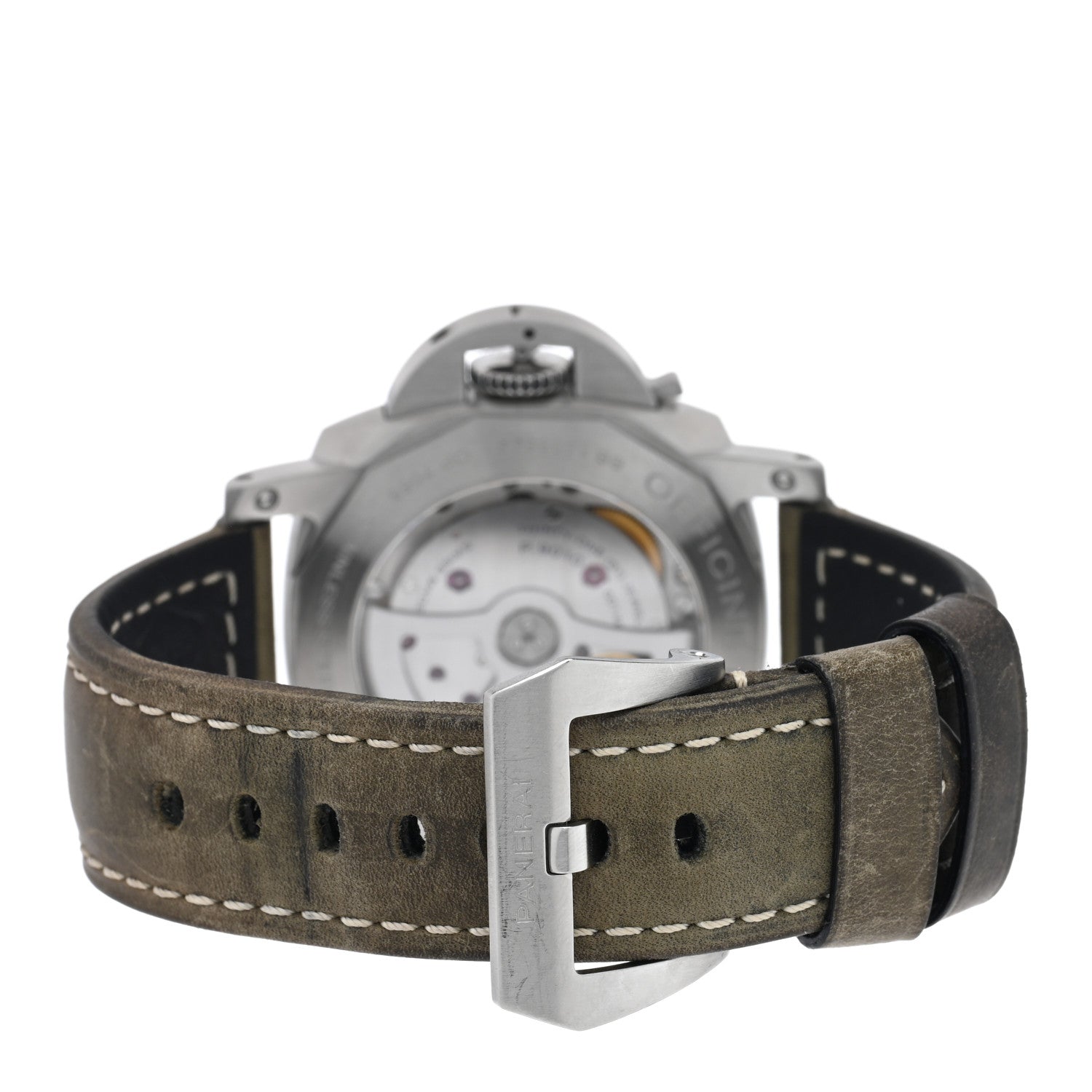 Panerai Stainless Steel Calfskin 44mm Luminor Marina 1950 3 Days Automatic Watch Black PAM01312 3 of 6