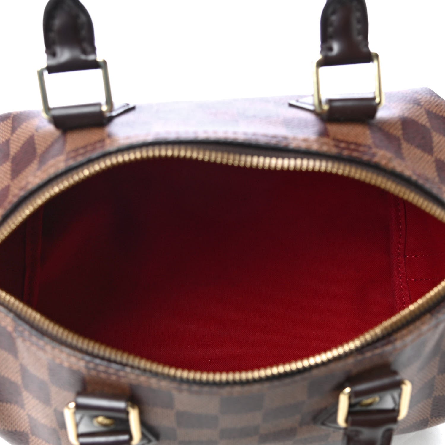 Louis Vuitton Damier Ebene Speedy Bandouliere 25 4 of 4