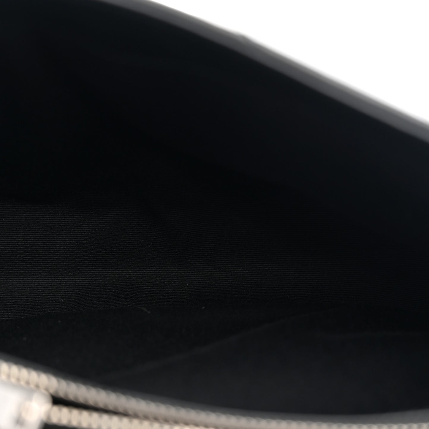 Calfskin Y Quilted Monogram Small Loulou Chain Satchel Black