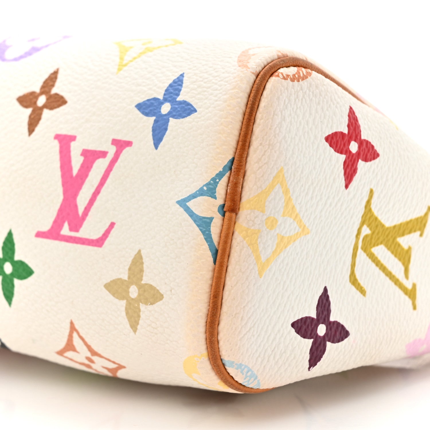 Louis Vuitton Monogram Multicolor Mini Sac HL Speedy White 8 of 19