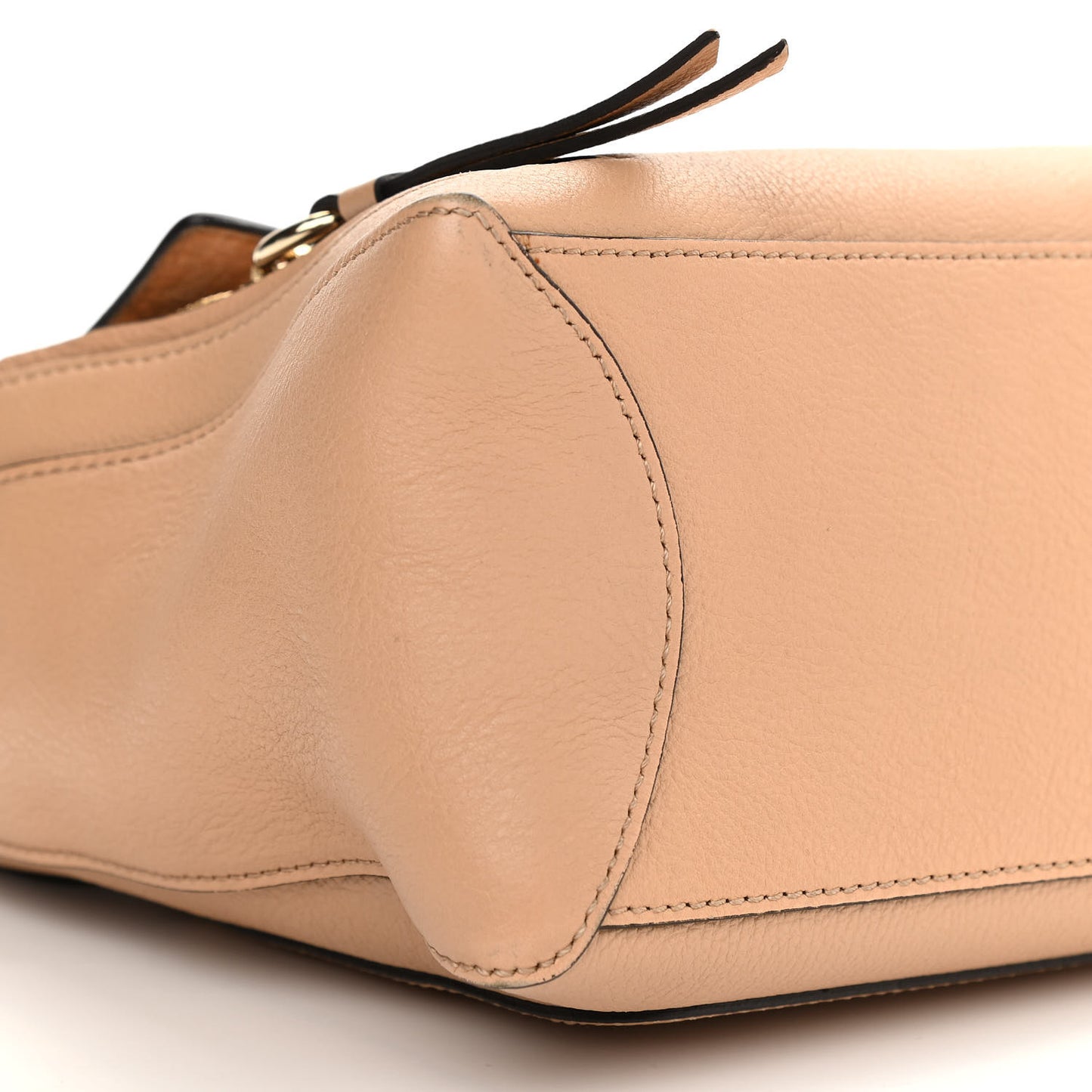 Calfskin Small Faye Day Shoulder Bag Blush Nude