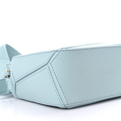 Loewe Satin Calfskin Mini Puzzle Bag Aquamarine 6 of 8