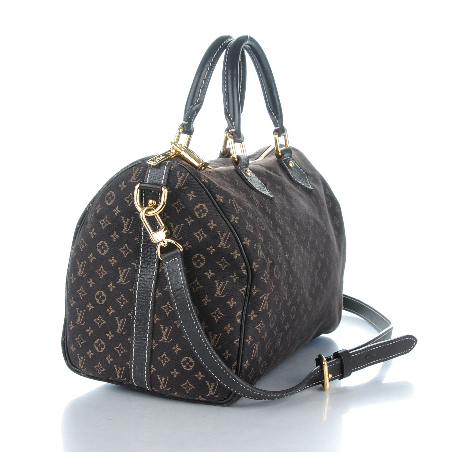 Louis Vuitton Monogram Idylle Speedy Bandouliere 30 Fusain 3 of 7