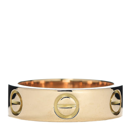 Cartier 18K Yellow Gold 5.5mm LOVE Ring 52 6 1 of 7