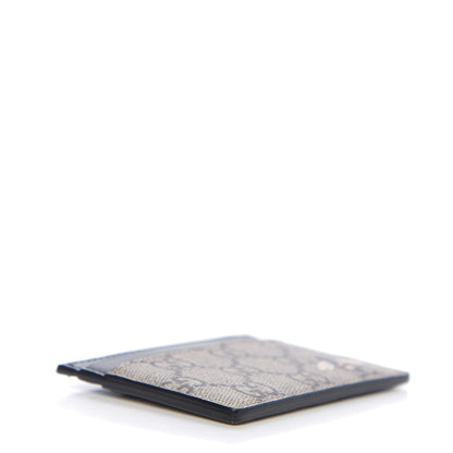 Gucci GG Supreme Monogram Bee Print Card Holder Black 3 of 6