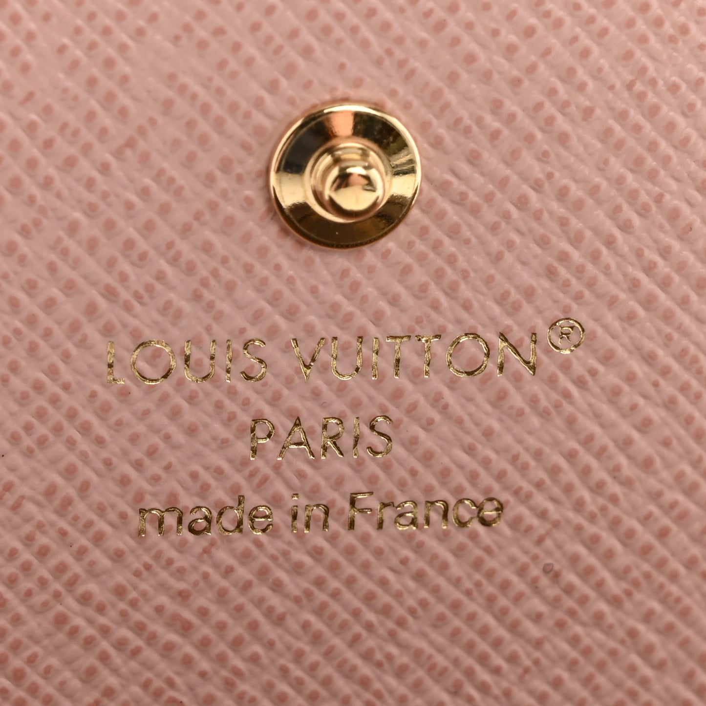 Monogram Emilie Wallet Rose Ballerine