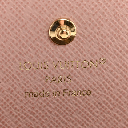 Louis Vuitton Monogram Emilie Wallet Rose Ballerine 6 of 10