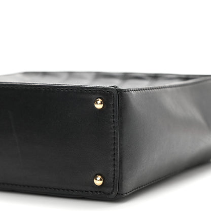 Chanel Lambskin Quilted Small Chocolate Bar Shoulder Bag Black 10 of 11