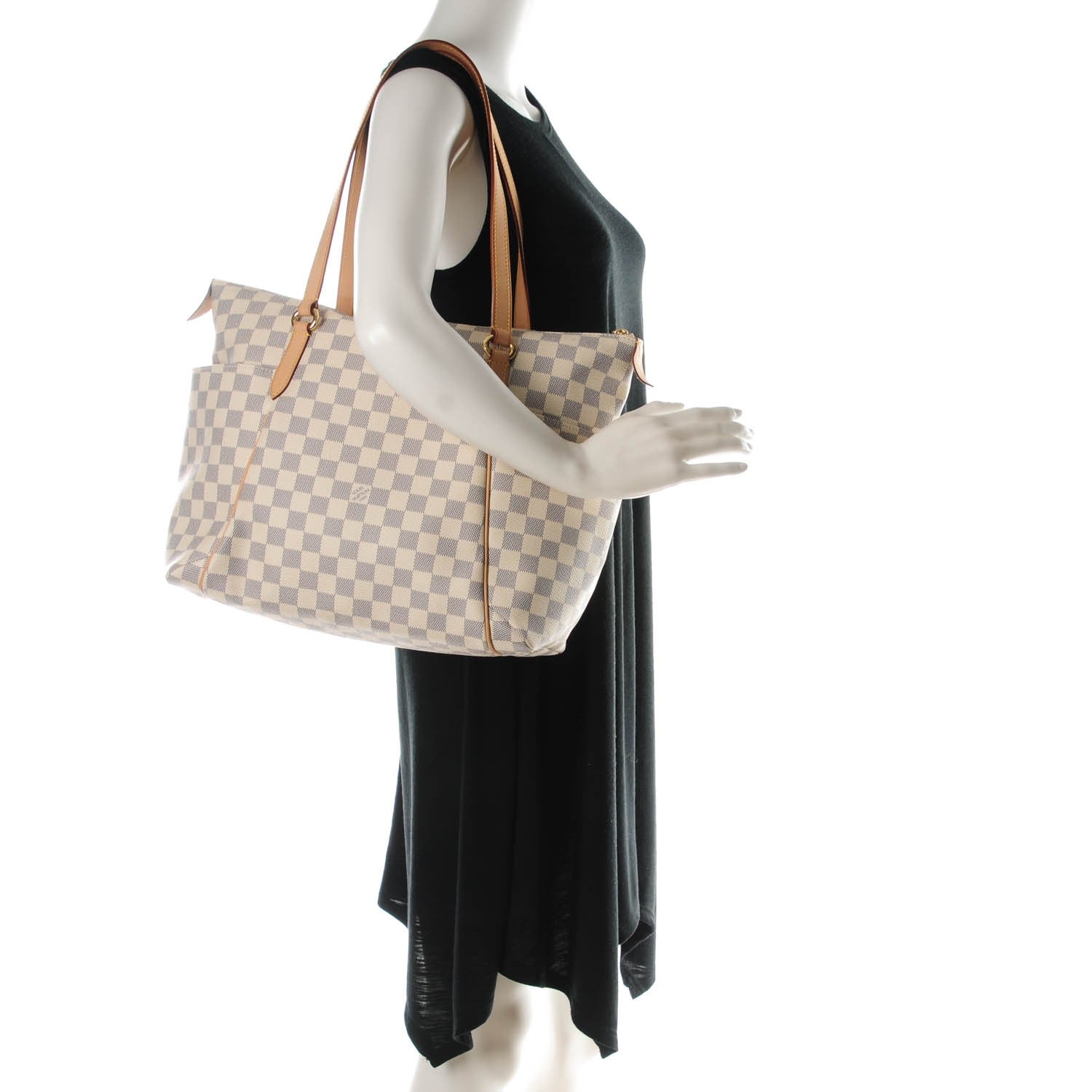 Louis Vuitton Damier Azur Totally MM 2 of 7