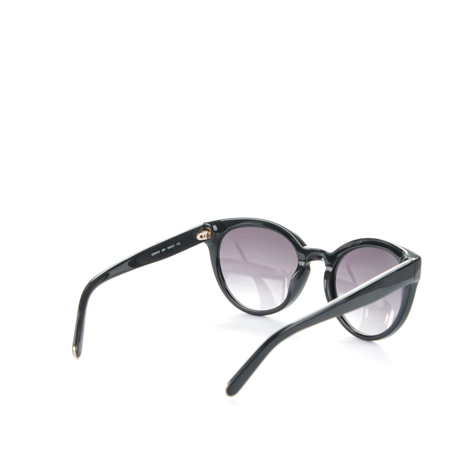 Chloe Round Sunglasses CE691S Black 3 of 5