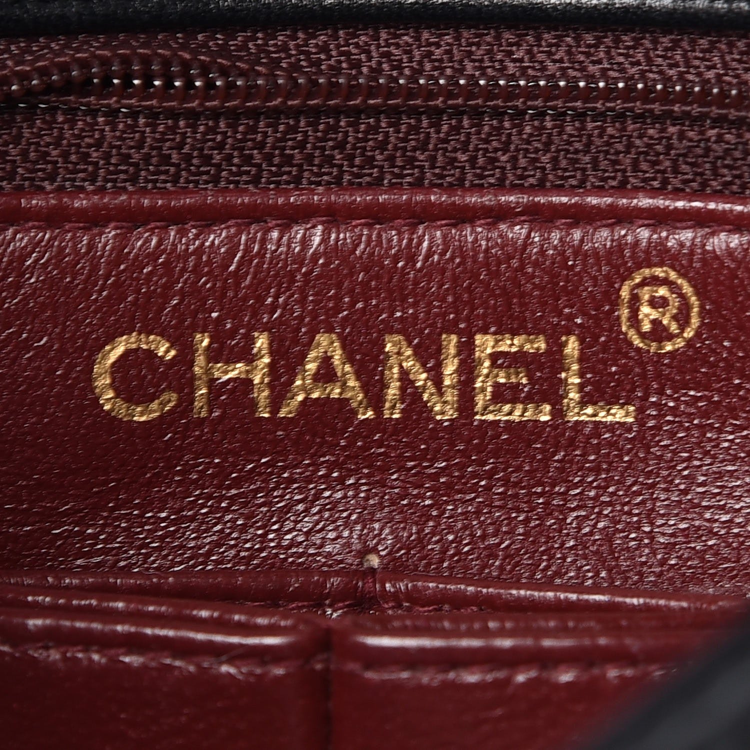 Chanel Lambskin Quilted Mini Square Flap Bag Black 5 of 10
