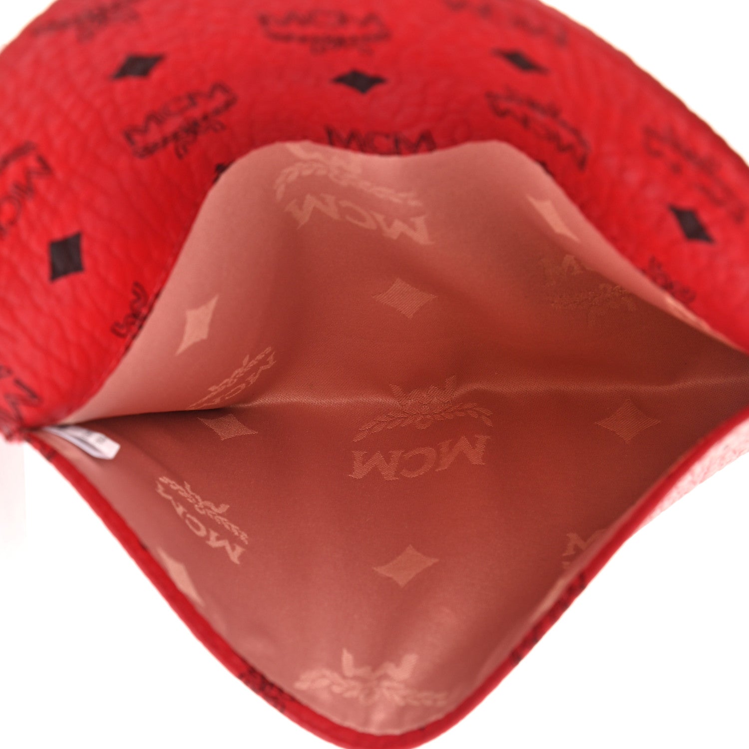 MCM Visetos Envelope Clutch Red 5 of 7