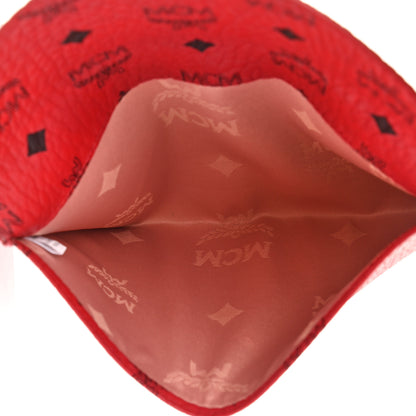 MCM Visetos Envelope Clutch Red 5 of 7