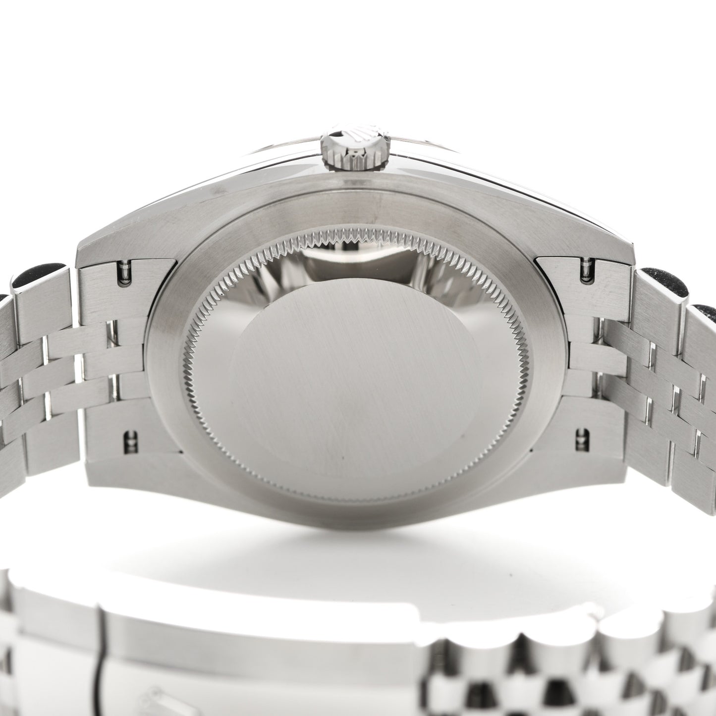 Stainless Steel 18K White Gold 41mm Oyster Perpetual Wimbledon Datejust Watch Slate 126334