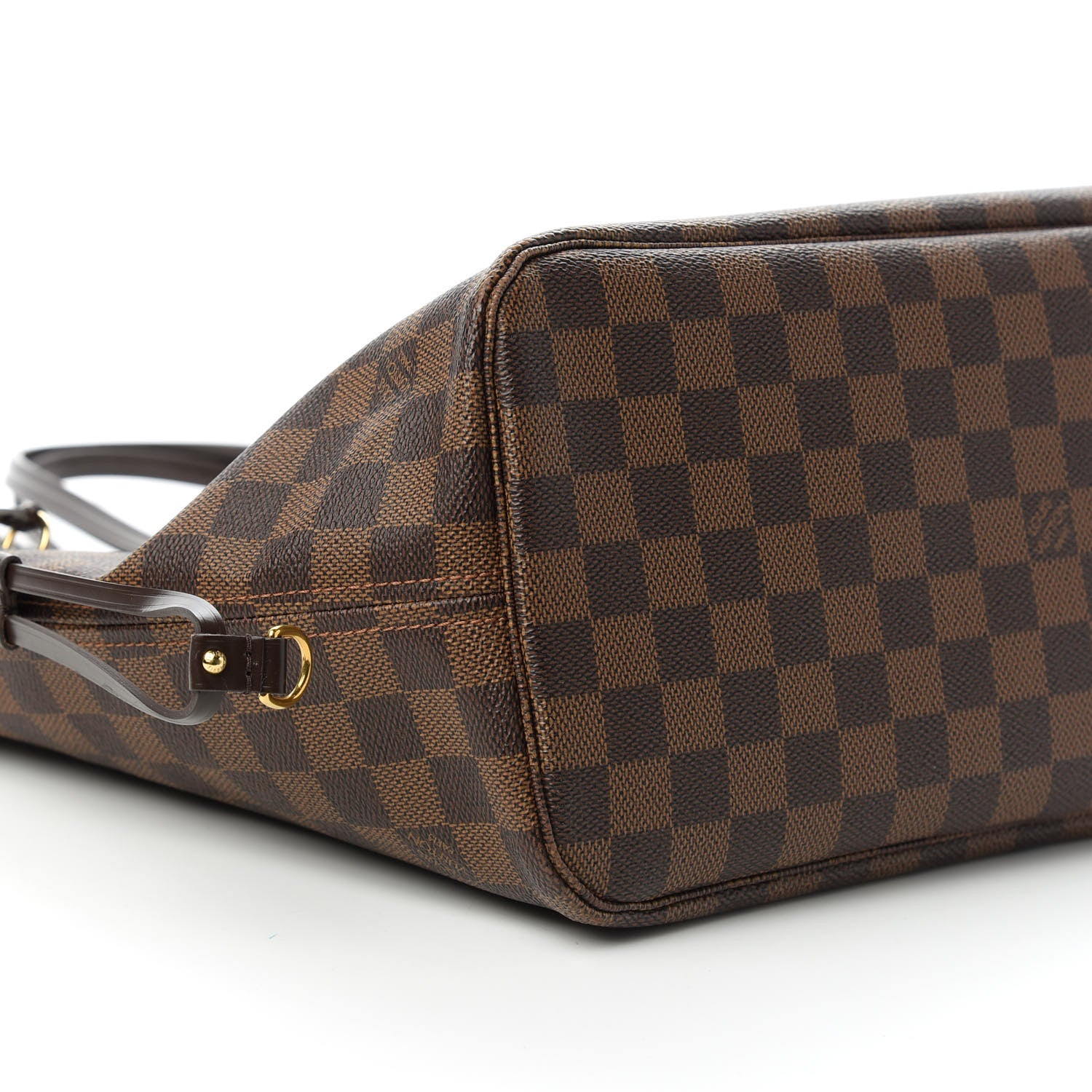 Louis Vuitton Damier Ebene Neo Neverfull MM Rose Ballerine 6 of 11