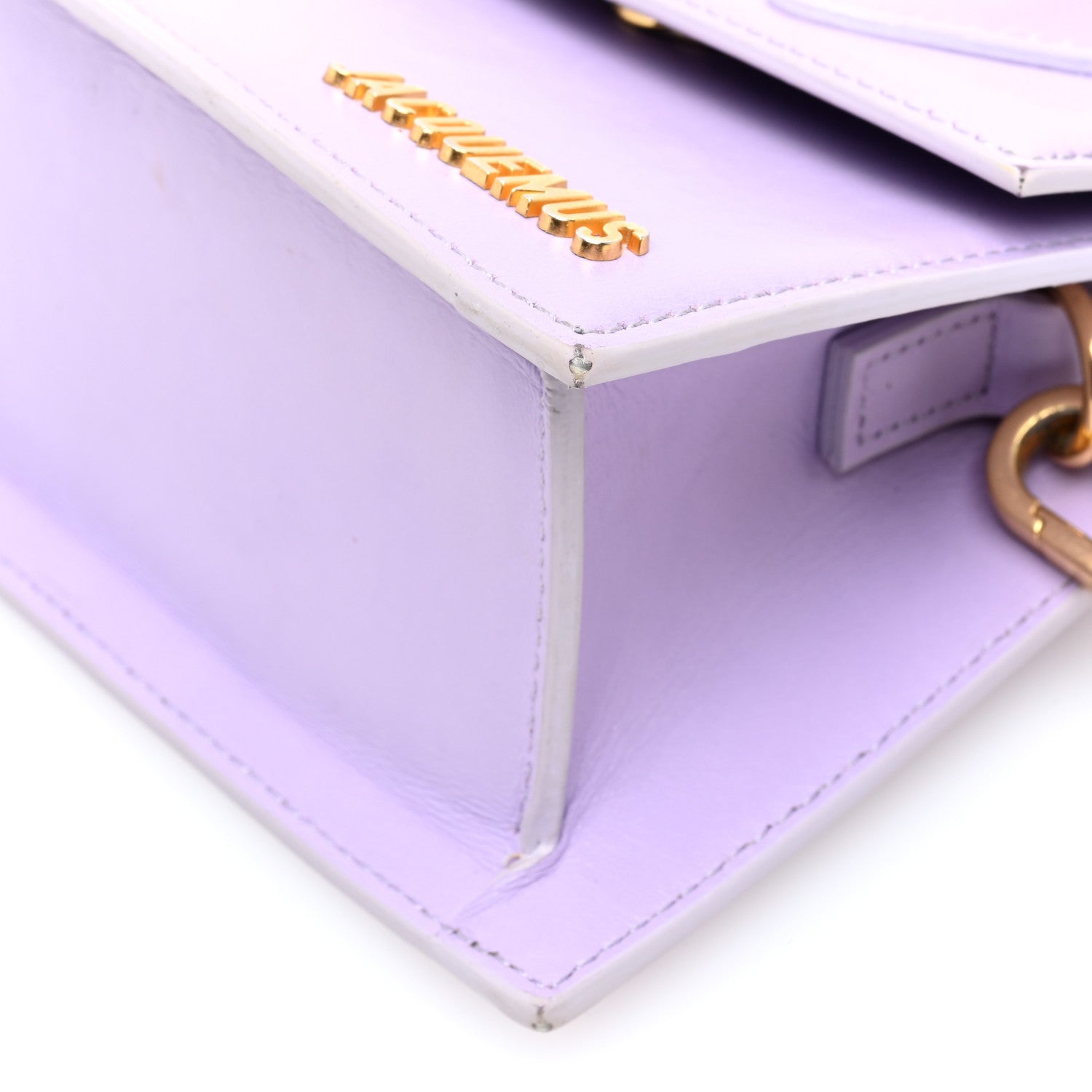 Jacquemus Smooth Calfskin Le Chiquito Moyen Lilac 10 of 11
